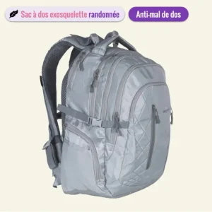 Sac à dos anti douleur exosquelette randonnée et cabine Pearl Gravipack