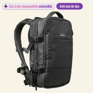 Sac exosquelette anti-mal de dos cabine extensible Dublin Gravipack