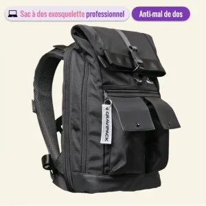 Sac anti-mal de dos exosquelette professionnel et vélo Rome Gravipack